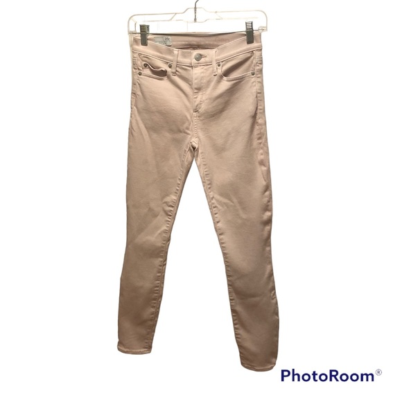 GAP 1969 Soft Pink Resolution True Skinny Jeans - Picture 2 of 16